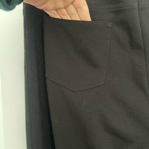 T Tahari Black pull on pants size XL - Picture 7 of 7